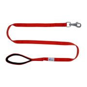 Leash seatbelt polyester with neoprene lining – OI01007/100/25/RD/01/K03