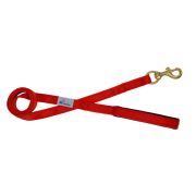 Leash seatbelt polyester with neoprene lining – OI01007/100/25/RD/01/K04