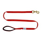 Leash seatbelt polyester with neoprene lining – OI01007/100/25/RD/01/K04