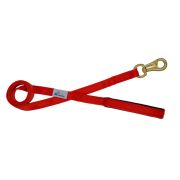 Leash seatbelt polyester with neoprene lining – OI01007/100/25/RD/01/K06