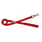 Leash seatbelt polyester with neoprene lining – OI01007/100/25/RD/01/K08