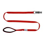 Leash seatbelt polyester with neoprene lining – OI01007/100/25/RD/01/K09