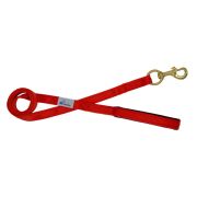 Leash seatbelt polyester with neoprene lining – OI01007/100/25/RD/01/K11