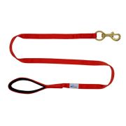 Leash seatbelt polyester with neoprene lining – OI01007/100/25/RD/01/K11