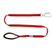 Leash seatbelt polyester with neoprene lining – OI01007/100/25/RD/01/K14