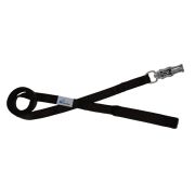 Leash seatbelt polyester with neoprene lining – OI01007/120/25/BK/01/K09