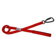 Leash seatbelt polyester with neoprene lining – OI01007/150/25/RD/01/K15