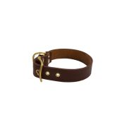 Genuine leather with brass details – KD01034/50/30/BR/00