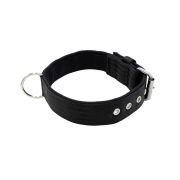 Dog Collar with Polyamide and Neoprene 4cm Width – KI01003/75/40/BK/01