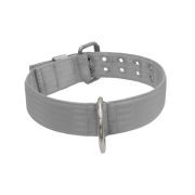 Dog Collar from Polyamide with Triple Strap, 5cm – KI01004/70/50/GY/00