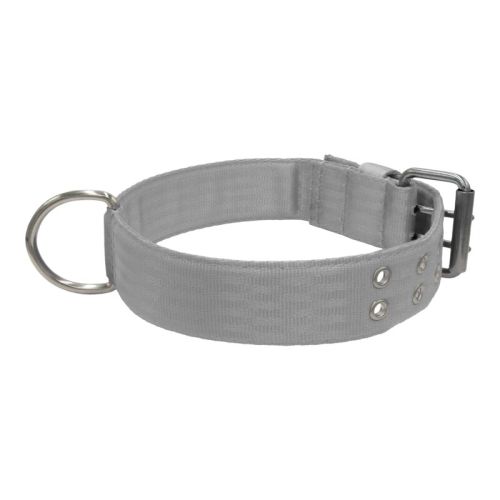 Collar de perro de poliamida con triple cincha, 5 cm – KI01004/70/50/GY/00