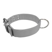 Dog Collar from Polyamide with Triple Strap, 5cm – KI01004/70/50/GY/00