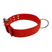 Collar de perro de poliamida con triple cincha, 5 cm – KI01004/70/50/RD/00