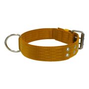 Dog Collar from Polyamide with Triple Strap, 5cm – KI01004/75/50/BR/00