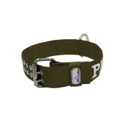 Collar de perro de poliamida con triple correa y bordado, 5cm – KI01006/65/50/KH/00