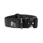 Dog Collar Tactical Clip made of Polyamide and Neoprene, 4 cm Wide – KI01008/40/40/BK/01