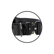 Dog Collar Tactical Clip made of Polyamide and Neoprene, 4 cm Wide – KI01008/40/40/BK/01