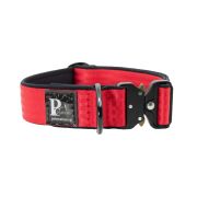 Dog Collar Tactical Clip made of Polyamide and Neoprene, 4 cm Wide – KI01008/40/40/RD/01