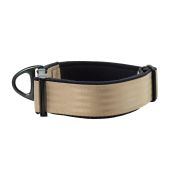 Collar de perro táctico de poliamida y neopreno con bordado, 4 cm de ancho – KI01009/40/40/BE/01