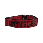 Dog Collar Tactical Clip made of Polyamide with Neoprene and Embroidery, 4 cm Wide – KI01009/40/40/DR/01