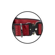 Dog Collar Tactical Clip made of Polyamide with Neoprene and Embroidery, 4 cm Wide – KI01009/40/40/DR/01