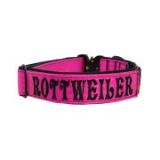 Dog Collar Tactical Clip made of Polyamide with Neoprene and Embroidery, 4 cm Wide – KI01009/40/40/FU/01