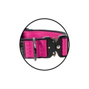 Dog Collar Tactical Clip made of Polyamide with Neoprene and Embroidery, 4 cm Wide – KI01009/40/40/FU/01