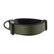 Dog Collar Tactical Clip made of Polyamide with Neoprene and Embroidery, 4 cm Wide – KI01009/40/40/KH/01