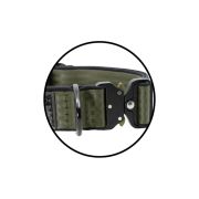 Dog Collar Tactical Clip made of Polyamide with Neoprene and Embroidery, 4 cm Wide – KI01009/40/40/KH/01