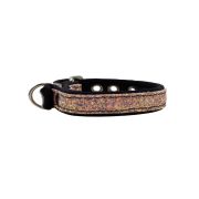 Collar de perro con correa de tela brillante de 2 cm y forro de neopreno – KI01012/40/20/PI/01