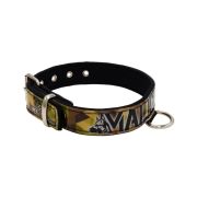 Collar de perro con impresión de vinilo y forro de neopreno (Camuflaje Malinois) – KI01019/40/20/P6/01