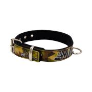 Collar de perro con impresión de vinilo y forro de neopreno (Camuflaje Malinois) – KI01019/50/30/P6/01